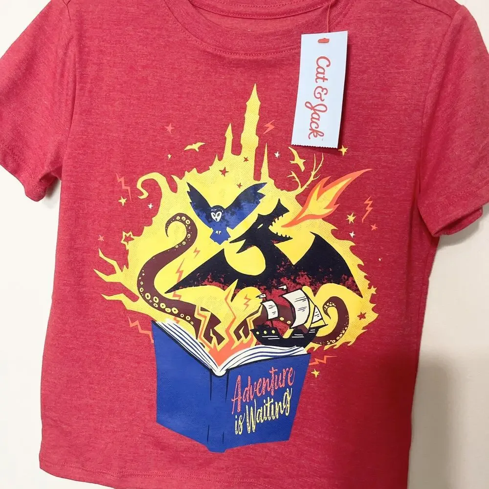 Cat & Jack Boys' Short Sleeve 